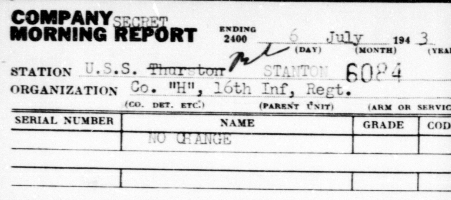 scanned record